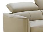 Sofa SALVI Beige - Echtleder - 179 x 77 x 248 cm