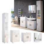 Mobilier de salle de bains Irma Blanc brillant - Blanc