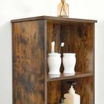 Badezimmerschrank Kathmandu Braun - Holzwerkstoff - 30 x 167 x 40 cm