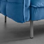 Schlafsofa NELLY Blau - Textil - 208 x 77 x 79 cm