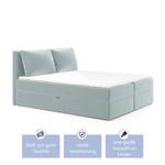 Boxspringbett Doppelbett Pinet Hellgrau - Breite: 140 cm