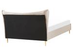 Doppelbett CHALEIX Beige - Gold - Grau - Taupe - Breite: 168 cm