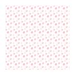 Aquarell Punkte Rosa Vinyl-Teppich - Aquarell Punkte Rosa - Quadrat 1:1 - 80 x 80 cm