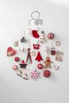 Girlande Christmas (3er Set) 2 x 9 x 9 cm