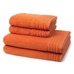 Supersoft Handtuch-Set (4-teilig) Orange