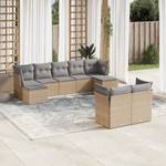 Gartensitzgruppe K5675(9-tlg) Beige - Massivholz - 69 x 62 x 55 cm