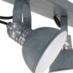 Strahler, Spots & Aufbaustrahler Acier - 3 ampoules - Gris - Blanc