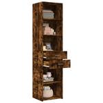 Highboard DE3822 Braun - Holzwerkstoff - 43 x 185 x 45 cm