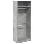 Kleiderschrank 298537-6 Beton Dekor - Breite: 80 cm