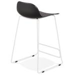 Tabouret De Bar BABYLOS Noir - Blanc