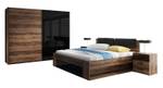 Schlafzimmer Set GALAXY 4-teilig Braun - Holzwerkstoff - 510 x 210 x 200 cm