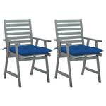 Garten-Essstuhl 3012922-1 (2er Set) Blau