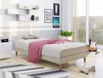 Boxspringbett Hot I Beige - Breite: 120 cm