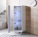 Vitrine Luke V2 Blanc - Hauteur : 138 cm