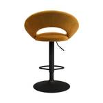 Tabouret de bar Cloclo (Lot de 2) Jaune - Textile - 52 x 95 x 49 cm