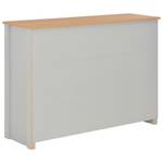 Sideboard 298620 Grau - Holzwerkstoff - Kunststoff - 112 x 81 x 35 cm