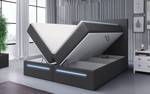 Boxspringbett Sejour Grau - Breite: 200 cm - H2