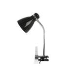 Anstecklampe Study Schwarz - Metall - 12 x 34 x 12 cm