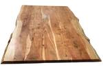 Tischplatte 56661 Braun - Massivholz - Holzart/Dekor - 220 x 6 x 100 cm