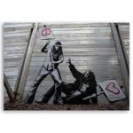 Bilder Banksy Street Peace Love art