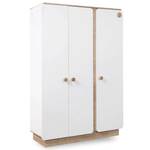 Kleiderschrank Natura Baby Breite: 136 cm