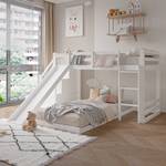 Kinder Etagenbett HLC105 Weiß - Massivholz - 200 x 125 x 247 cm