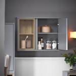 Spiegelschrank BZR149-DG Grau - 60 x 45 x 20 cm