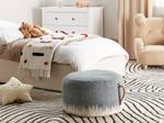 Pouf KAWAI Bleu - Bleu foncé - Blanc