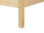 Doppelbett VANNES Eiche Hell - Breite: 167 cm