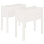 Jardinière (lot de 2) 3012600-2 Blanc