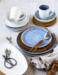 Kaffeebecher Frozen (4er Set) Blau - Keramik - 10 x 7 x 14 cm