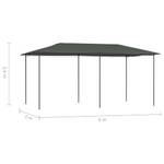 Gartenpavillon 3006504-2 Anthrazit - 530 x 259 x 298 cm