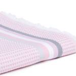 Summer Piquee - Strandtuch (90 X 180cm ) Pink - Textil - 50 x 1 x 100 cm