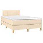 Boxspringbett 3017288-10 Creme - 120 x 203 cm