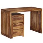 Schreibtisch Braun - Massivholz - Holzart/Dekor - 110 x 76 x 110 cm