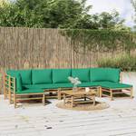 Salon de jardin 3028491-26 (lot de 8) Vert - Bambou - 69 x 65 x 69 cm