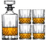 Whisky-Set Moray 5-teilig Naturfaser - 2 x 2 x 1 cm