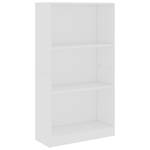 Bücherregal 3016500-2 Weiß - 60 x 109 cm