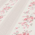 Tapete Floral Greige Rot Wei脽