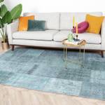 Teppich Patchwork Estate Patchwork Blau - Naturfaser - 115 x 1 x 170 cm