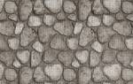 Bodenmatte New Stones Grau - Kunststoff - 80 x 1 x 50 cm