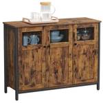 Sideboard Braun - Holzwerkstoff - 35 x 75 x 100 cm