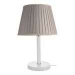 Lampe de bureau Kilbride blanc / sable Beige - Métal - 25 x 40 x 25 cm
