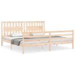 Bettgestell-K-22266 Braun - Holzwerkstoff - 206 x 100 x 206 cm