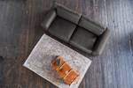 BODHI 3-Sitzer Sofa Schwarz