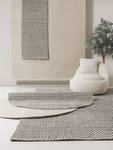 Tapis de couloir en laine Hector Beige - Fibres naturelles - 70 x 3 x 200 cm