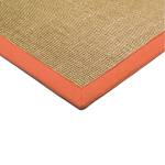 Tapis de couloir moderne en sisal LINDO Orange