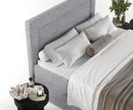 Boxspringbett Imagine Grau - Breite: 180 cm - H2