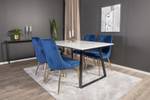 Essgruppe Estelle 1 (5-teilig) Blau - Massivholz - 90 x 75 x 140 cm