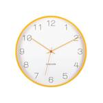 Horloge murale Joy Jaune